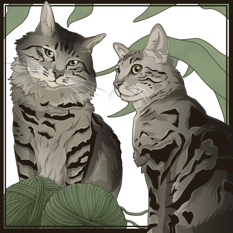 Cat Boys Tabby Cats 