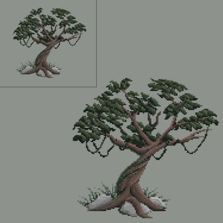 Pixel Tree